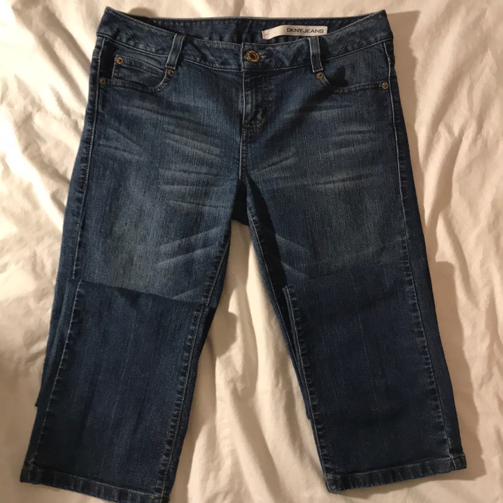 COPY - DKNY mid rinse straight cut jeans